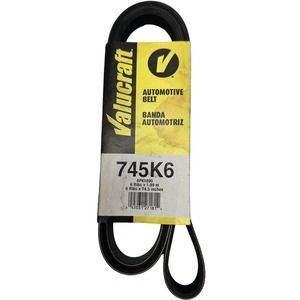 VALUCRAFT 745K6 AUTOMOTIVE BELT 6 Ribs X‎ 1.89m 6 RibsX 74.5 Inches